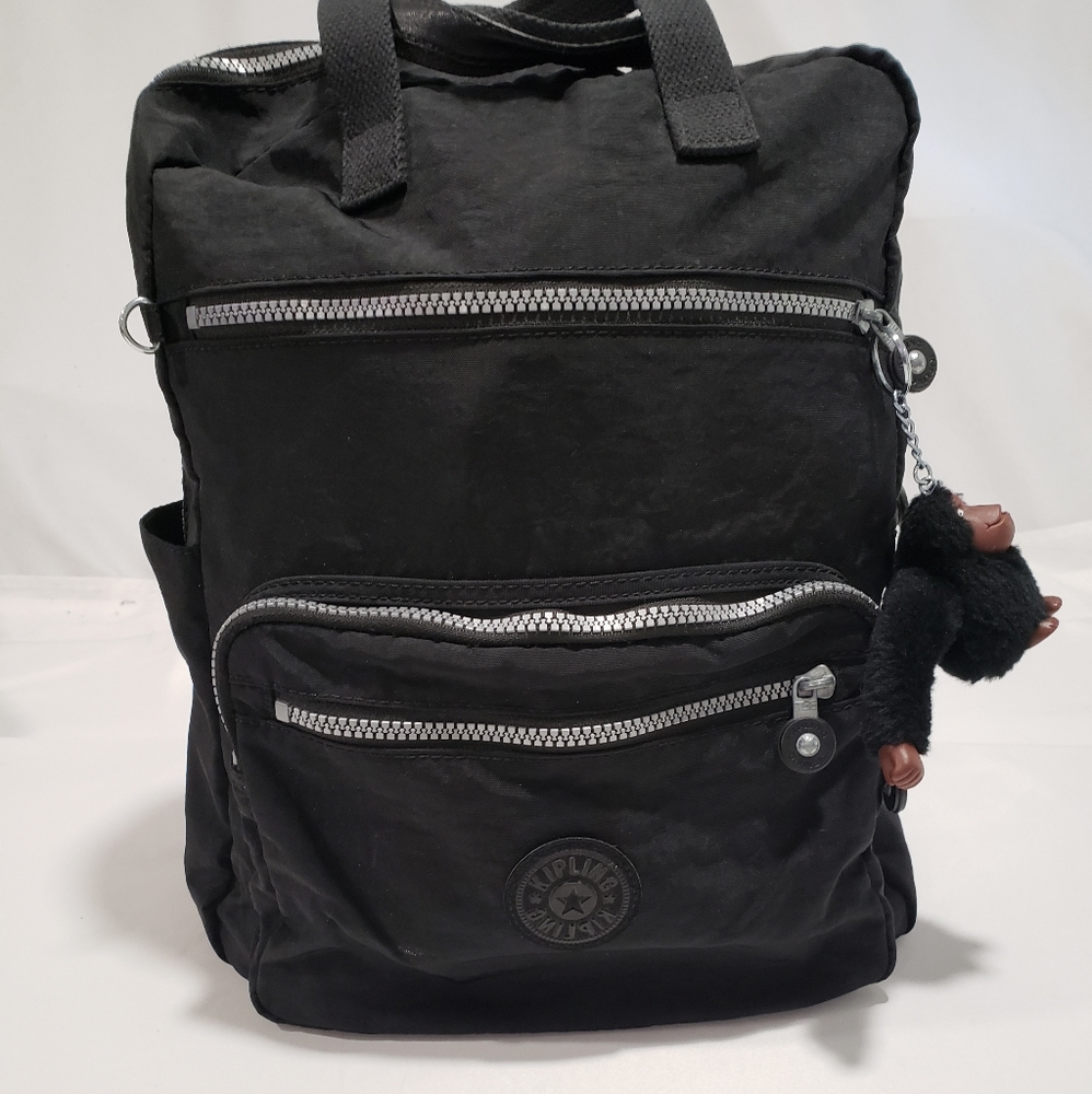 Kipling Gorilla Large Black Laptop Backpack